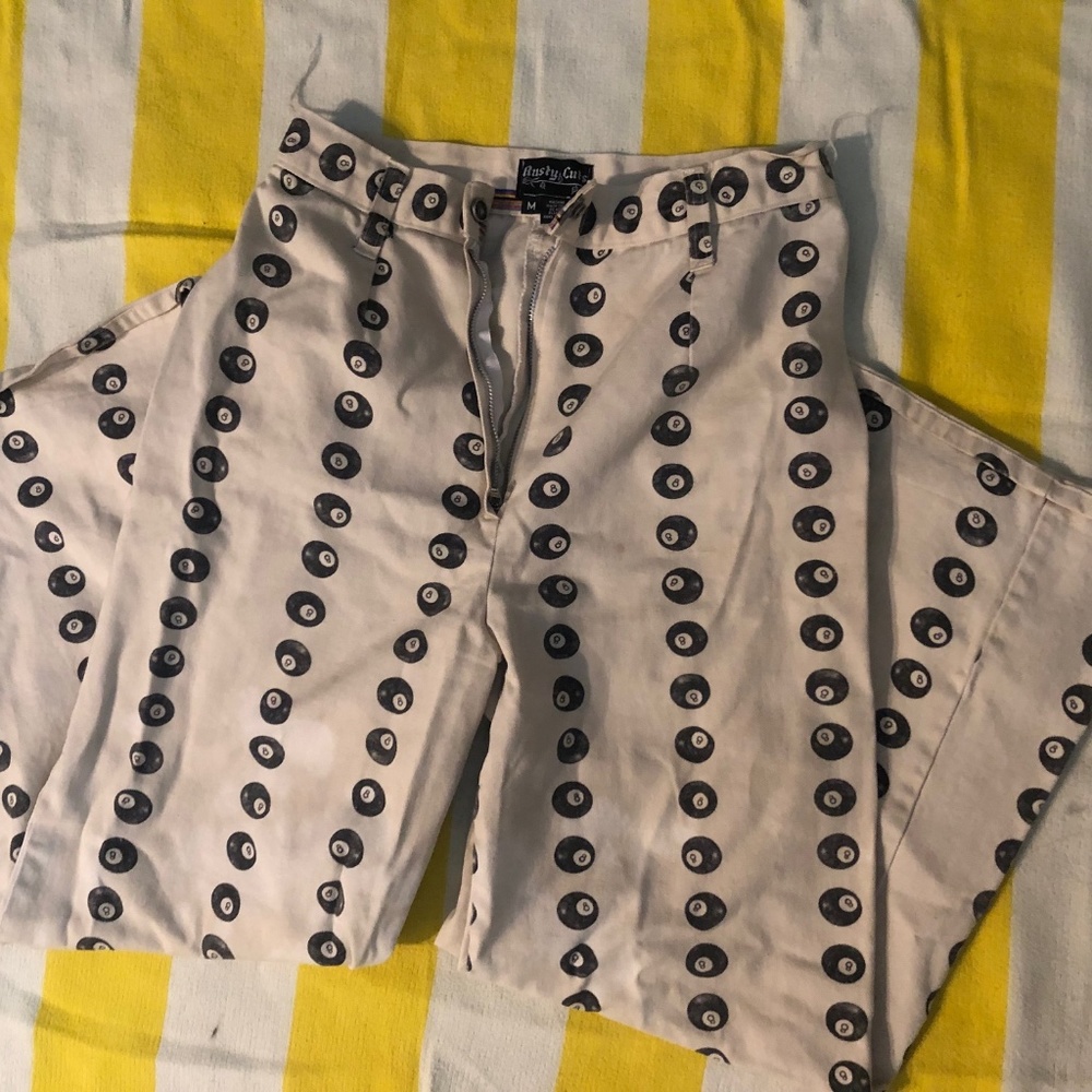 RUSTY CUTS 8Ball DISCO ROCKER PANTS